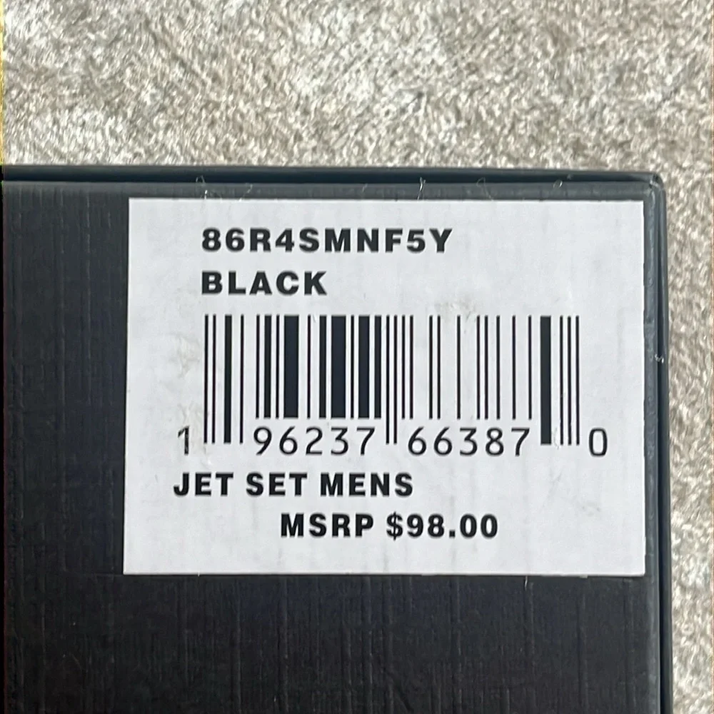 Brand New Michael Kors Genuine Leather Jet Set Mens Black Slim Bifold Wallet